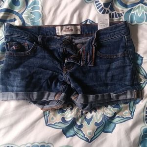 Hollister denim shorts